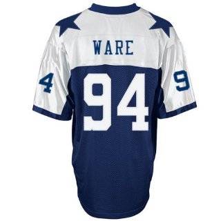 NFL Jerseys Dallas Cowboys #94 Ware Blue Thanksgiving Authentic 