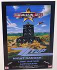 zz top lone justice mountain aire 1986 poster 
