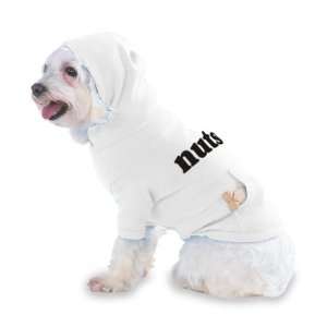  nuts Hooded (Hoody) T Shirt with pocket for your Dog or 