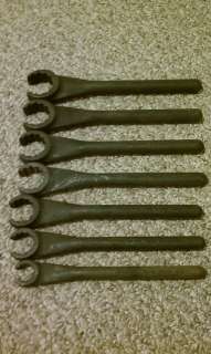 Snap On 12pt Flare Nut Industrial Wrench Set SAE SnapOn USA  