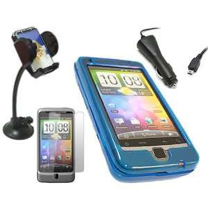   Car Charger, In Car Suction Windscreen Holder For HTC Desire Z