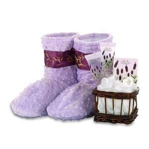  Lavender Spa Booties Relaxation Spa Gift Set Beauty