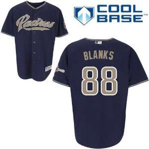  Kyle Blanks San Diego Padres Authentic Alternate Cool Base 