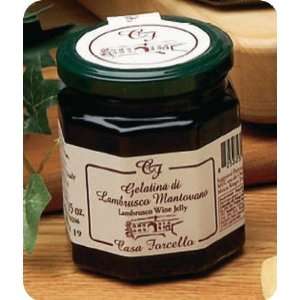 Lambrusco Wine Jelly   7.85 Oz  Grocery & Gourmet Food