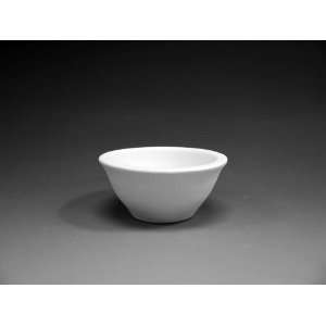  Ceramic bisque unpainted bi642 sauce bowl 3.25 W x 1.5 H 