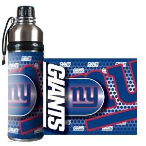  New York Giants   NFL 24oz Stainless Steel Water Bottle 