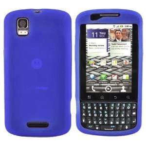  Motorola XT610 Droid Pro Silicone Skin, Blue Cell Phones 