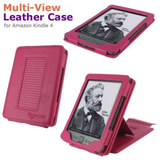 rooCASE Multi View Leather Case Cover for  Kindle 4 Latest Model 