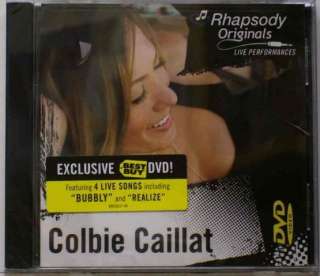 COLBIE CAILLAT Rhapsody Originals DVD EN4 *FREE U.S.SHIPPING*  