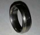 Titanium wedding ring, Mens size 8. Great Buy