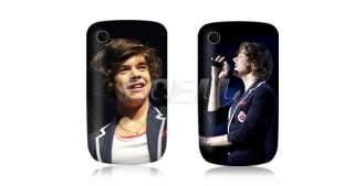 HARRY STYLES ONE DIRECTION 1D BACK CASE COVER FOR BLACKBERRY CURVE 