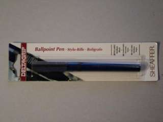 Vintage NOS Sheaffer Deltagrip Ballpoint Pen Refillable Blue  