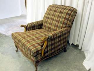   Style Arm Chair 1930s   40s Pro Reupholstered Great Condition  