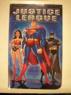 Justice League Superman Batman Wonder Woman VHS Tape 085392223633 