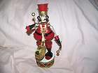   * MARCHING BAND MAN * 3 D * HOLLOW SUSPENDED PARTS * NEW * MUSIC BOX