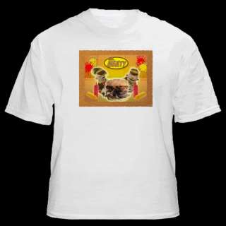 Mr. Mister Meaty Retro Cartoon Promotional New Shirts  