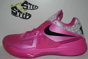 NEW Mens Nike Zoom KD IV Aunt Pearl 4 Size 12 and 14 DS Think Pink 