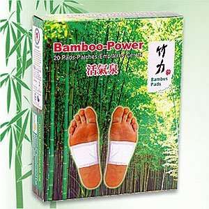 20 Bamboo Power Vitalpads Vital Bambus Pflaster Wellness  