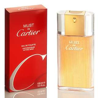 Must de Cartier Femme eau de toilette 100ml   CARTIER   Musky & woody 