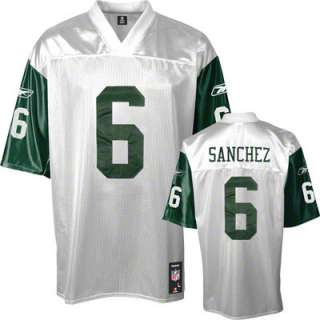 Mark Sanchez Youth White Reebok NFL New York Jets Jersey 