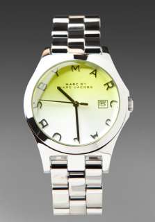MARC BY MARC JACOBS Henry Color Crystal Watch in Silver at Revolve 