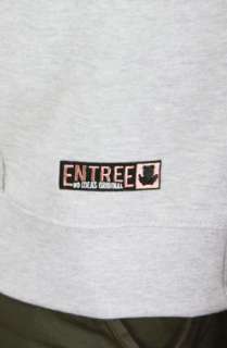 Entree Entree LS Bleed Blue Heather Gray Crew Neck  Karmaloop 