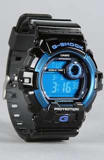 SHOCK The XLarge 8900 Watch in Black Blue  Karmaloop   Global 