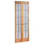    737 Series 24 in. x 80 1/2 in. Unfinished Colonial Glass 