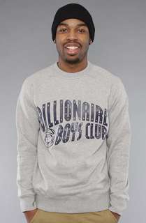 Billionaire Boys Club The Astronaut Crewneck Sweatshirt in Heather 