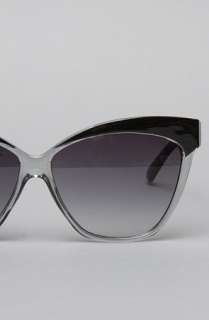 Accessories Boutique The Catch Your Eye Sunglasses in Black and Clear 