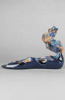 Melissa Shoes The Wind Sandal in Blue Print  Karmaloop   Global 