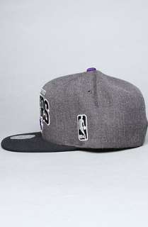 Mitchell & Ness The Los Angeles Lakers Arch Logo G2 Snapback Hat in 