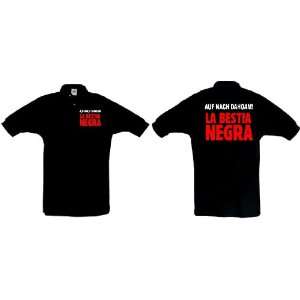   Bestia Negra Polo Shirt Auf nach Dahoam  Sport & Freizeit