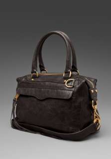 REBECCA MINKOFF Classic Morning After Mini Bag in Charcoal at Revolve 