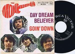 THE MONKEES Daydream Believer German 45PS 1967  