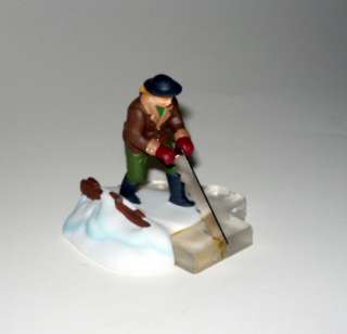 DEPT 56 NEW ENGLAND BLUE STAR ICE HARVESTERS NEW SET OF 2 #56502 