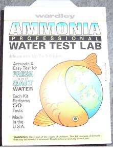 Wardley Ammonia Professional Water Test Lab Fresh Salt  
