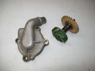 1982 YAMAHA YZ80 YZ 80 WATER PUMP IMPELLER & COVER  