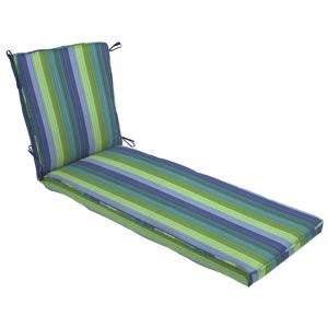 Arden Sunbrella Seaside Seville Single Welt Chaise Cushion 