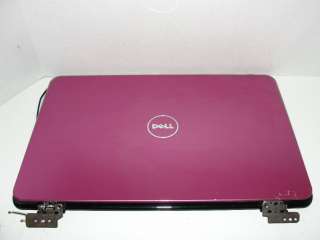 DELL INSPIRON 14R N4010 LCD BACK COVER LID & HINGES PINK (GR21X) [A 
