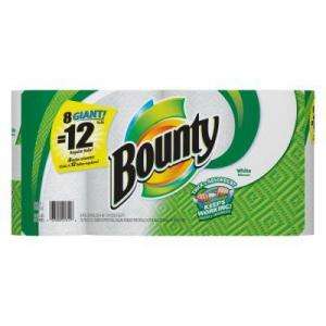 Bounty Paper Towels (8 Pack) 213116  