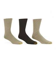 Gold Toe Extended Size Fluffies Socks 3 Pack $18.00