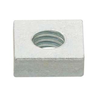 Crown Bolt Zinc Plated #10 32 Fine Thread Square Nuts (5 Pieces) 85398 