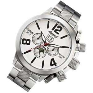 Ingersoll Bison No. 5 1202 WHMB Herrenuhr Metallband  Uhren