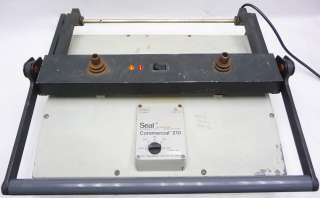SEAL 210 COMMERCIAL HEAT LAMINATING DRY MOUNT PRESS  