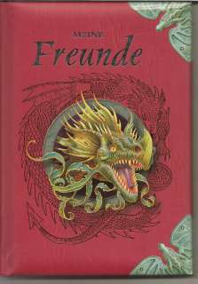 Freundebuch Fantasy Drache Freundschaftsbuch Drachen  