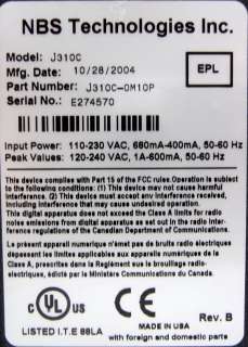 JAVELIN J310C ID CARD BADGE PRINTER W/ CARDS + CABLE  