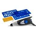 Dremel F0130290JJ Gravierer Hobby Edition, 2 auswechselbaren 