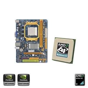 Biostar MCP6PB M2+ Motherboard and AMD Athlon 64 X2 7550 Processor 