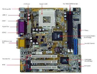   Motherboard with AMD Duron 1.3GHz Processor 
